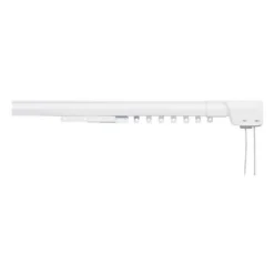 None Extendable Metal Corded Curtain Track - 1.75m