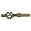 Cage Extendable Antique Brass Curtain Pole - 1.2-2.1m -Livora Home Shop 12804834 2874842793526529