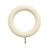 Cream Wood 6 Pack Of Curtain Rings -Livora Home Shop 12806099 1474831908751794