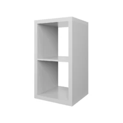 Clever Cube 2x1 Storage Unit - White -Livora Home Shop 12813174 6634929107374500