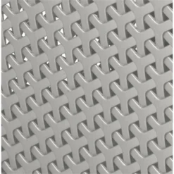 Curver My Style Large Rectangular Plastic Storage Basket - Grey - 18L -Livora Home Shop 12814518 1994832988912402