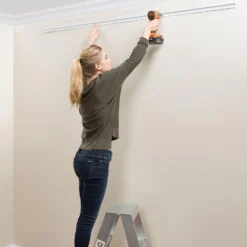 None Hang Track - White - 1219mm -Livora Home Shop 12815438 1514833192409914