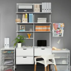 None Hang Track Cover - White - 558mm -Livora Home Shop 12815439 1534833196151436