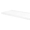 Wire Shelf - White - 122.5 X 33.5cm -Livora Home Shop 12815569 1524831884245058