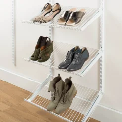 Wire Shelf - White - 122.5 X 33.5cm -Livora Home Shop 12815569 5724833191954913