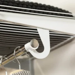 None Rod Bracket - White - 2 Pack -Livora Home Shop 12815571 2724833192104901