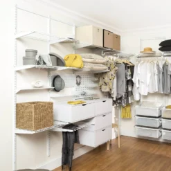 Wire Shelf Back- White - 667x350mm -Livora Home Shop 12815573 1624833194550090