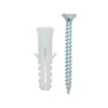 None Wall Strip Plug And Screw Fixings - 20 Pack -Livora Home Shop 12815574 1634831884596682