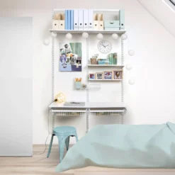 None Double Slot Upright - White -300mm 6 None Double Slot Upright - White -300mm -Livora Home Shop 12815576 1534833193084440