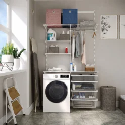 None Double Slot Bracket - White -220mm -Livora Home Shop 12815727 1185034583404705