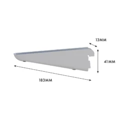 None Double Slot Bracket - White -170mm -Livora Home Shop 12815730 6225034583493859