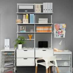 None Double Slot Bracket - White -270mm -Livora Home Shop 12815731 6774833192558669