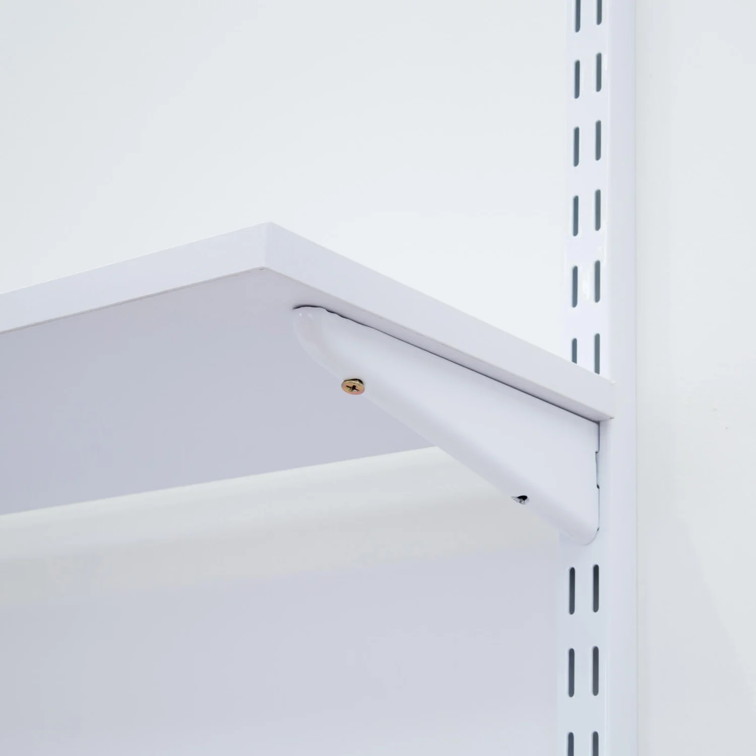 None Double Slot Bracket - White -470mm 6 None Double Slot Bracket - White -470mm - Image 4
