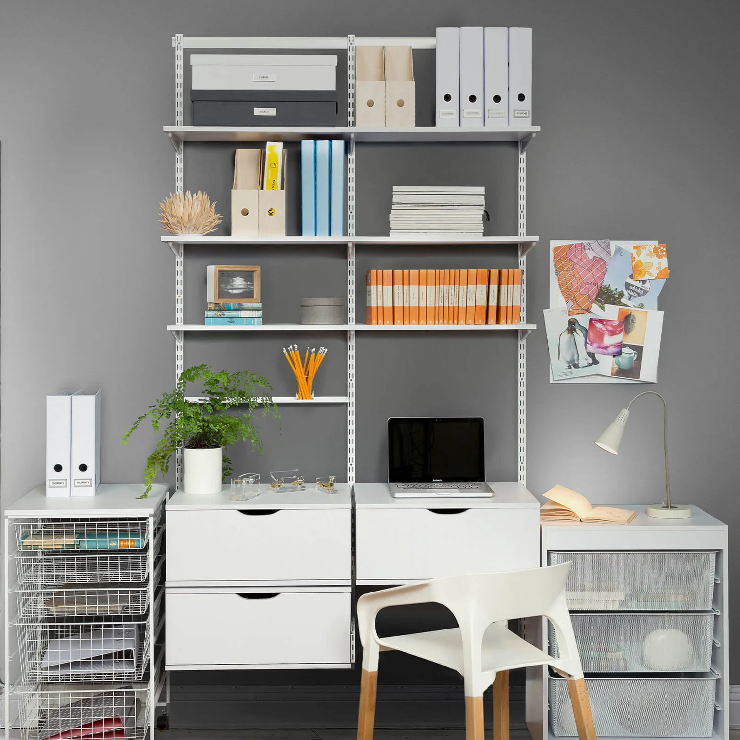 None Double Slot Bracket - White -360mm 5 None Double Slot Bracket - White -360mm - Image 3