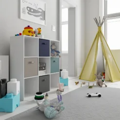 Compact Cube 3x3 Storage Unit - White 6 Compact Cube 3x3 Storage Unit - White -Livora Home Shop 12815994 1924929106905777