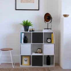 Compact Cube Fabric Insert - Black -Livora Home Shop 12816008 1414833168021357