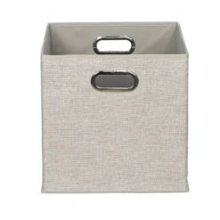 Clever Cube Fabric Insert - Taupe -Livora Home Shop 12816131 1624899295398528