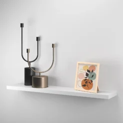 Floating Shelf - White Matt -1200 X 240 X 38mm -Livora Home Shop 12817720 1144887326021376