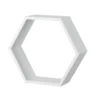 Hexagon Wall Shelf - White Matt -Livora Home Shop 12817991 1674831950260022
