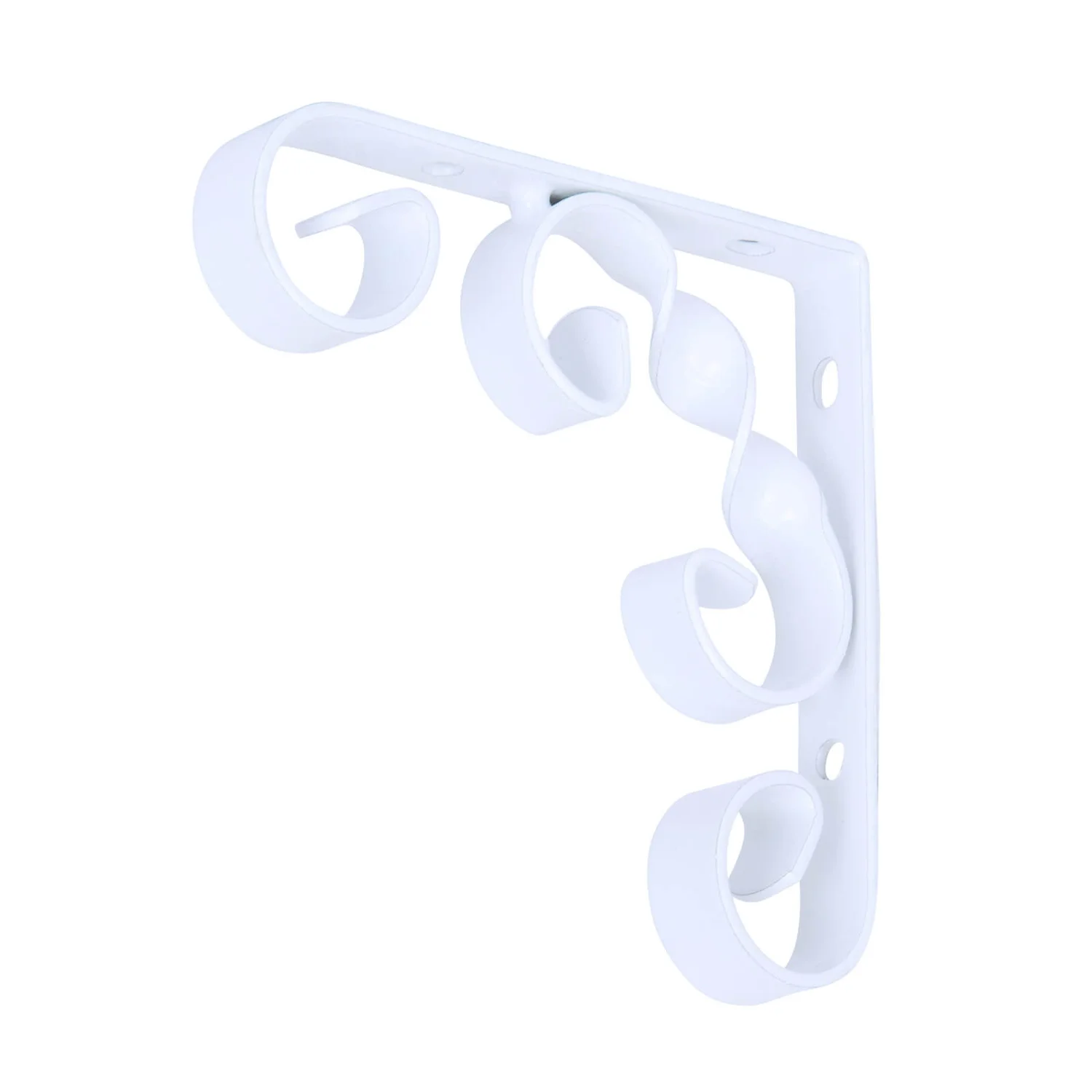 None Scroll Bracket - White - 100x100mm 3 None Scroll Bracket - White - 100x100mm