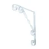 None Scroll Bracket - White - 250x250mm -Livora Home Shop 12818117 1394831966595400
