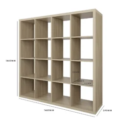 Clever Cube 4x4 Storage Unit - Oak 11 Clever Cube 4x4 Storage Unit - Oak -Livora Home Shop 12819417 7334967466121998