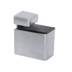 None Style Clip Retro - Satin Nickel