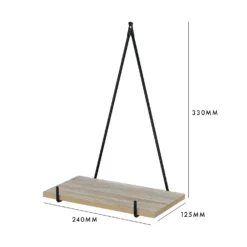 None Tri Hanging Bracket Kit - Sanoma Oak -Livora Home Shop 12821190 1374964085619041