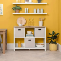 Clever Cube 2x3 Storage Unit With Legs - White -Livora Home Shop 12824157 1365023649147679