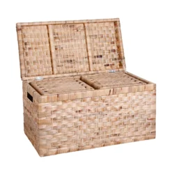 Natural Storage Set - 1 Trunk & 2 Boxes -Livora Home Shop 12826114 1184833175025502