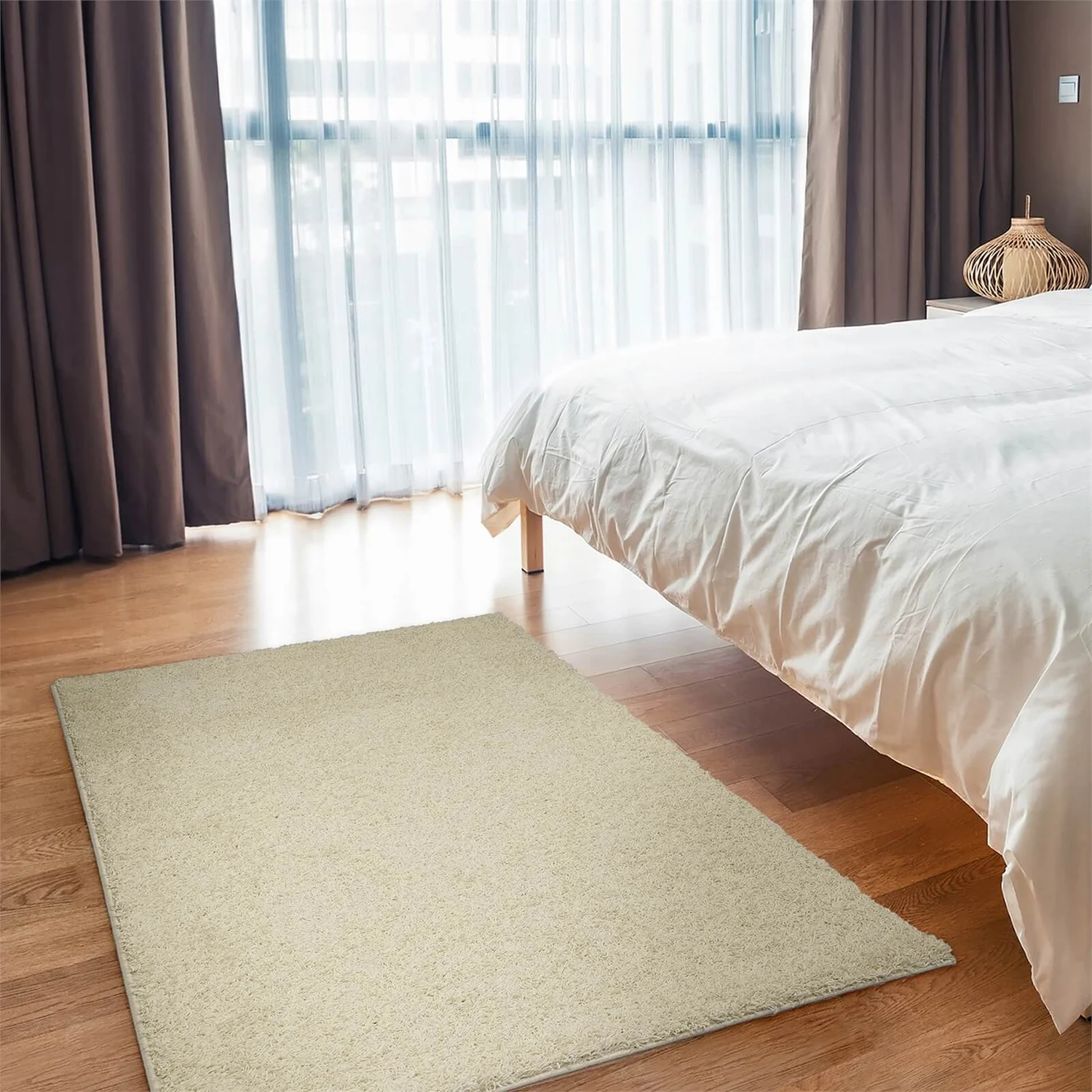 None Bali Washable Rug - Sugar White 4 None Bali Washable Rug - Sugar White - Image 2