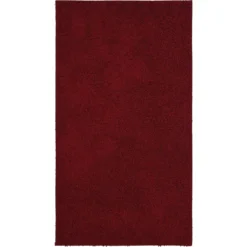 None Bali Washable Rug - Maroon