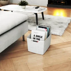 Curver Jute Large Basket - 20L - Off White -Livora Home Shop 12840437 1094833167330331