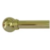 Ball Extendable Metal Curtain Pole - Brass - 0.7-1.2m 1 Ball Extendable Metal Curtain Pole - Brass - 0.7-1.2m -Livora Home Shop 12842427 5944831916300757