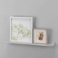 Flexi Storage Decorative Shelving Photo Shelf Grey Oak 600x35x100mm -Livora Home Shop 12878519 1084867913990067