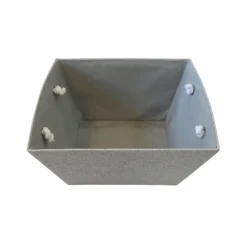 Neutral Herringbone Large Storage Basket -Livora Home Shop 12886453 1124857031510908