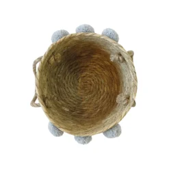 Natural Rush Basket With Handles -Livora Home Shop 12886600 1614857031661301