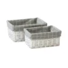 Set Of 2 White Willow Lined Baskets -Livora Home Shop 12886609 1534857031704348