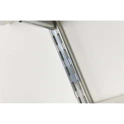 Twin Slot Shelving Kit - 1219mm Krome Twinslot And 120mm Brackets - Chrome Effect