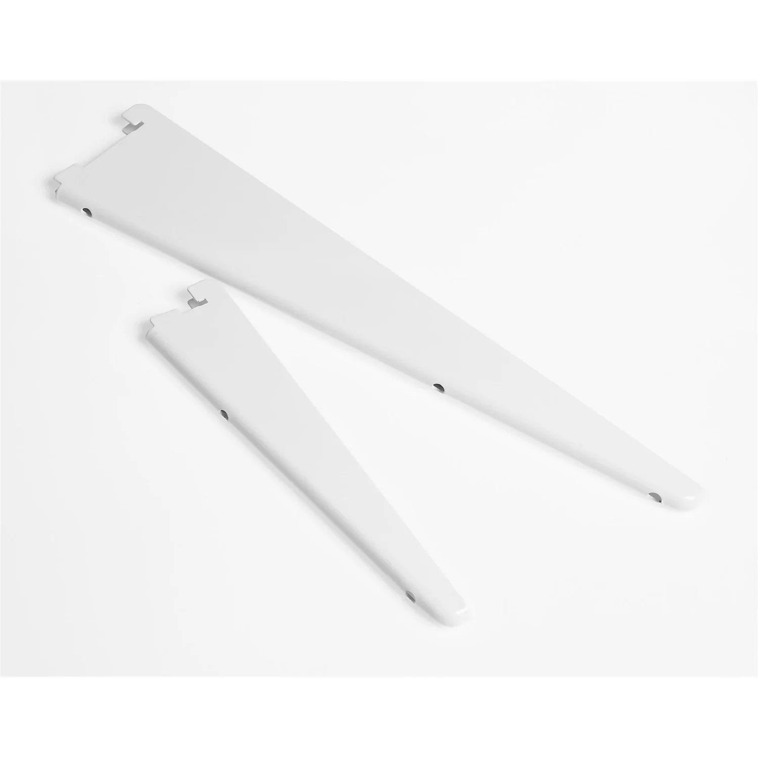 Anti-bacterial Twin Slot Shelving Kit - 1600mm White Twinslot And 270mm Brackets - White 4 Anti-bacterial Twin Slot Shelving Kit - 1600mm White Twinslot And 270mm Brackets - White - Image 2