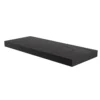 Flexi Storage Decorative Shelving Floating Shelf Black Oak 600x38x240mm -Livora Home Shop 12889893 3914867914318459