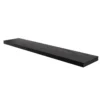 Flexi Storage Decorative Shelving Floating Shelf Black Oak 1200x38x240mm -Livora Home Shop 12889901 1024867914522624