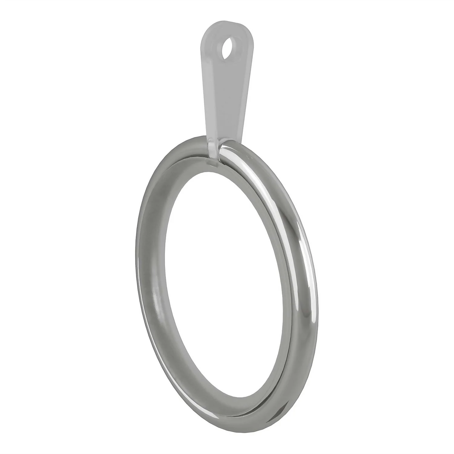 Curtain Rings (Pack Of 10) - Silver Polished 3 Curtain Rings (Pack Of 10) - Silver Polished