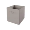 Living Elements Compact Cube Fabric Insert - Taupe -Livora Home Shop 12932934 9094900282369413
