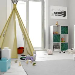 Living Elements Compact Cube Sequin Drawing Insert - Black -Livora Home Shop 12932943 1384900282228863