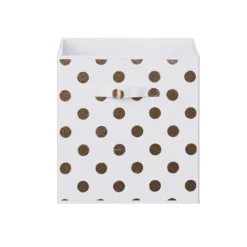 Living Elements Compact Cube Foil Spot Insert - White & Gold -Livora Home Shop 12932945 6944887875943942