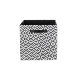 Clever Cube Patterned Fabric Insert - Black Jacquard 7 Clever Cube Patterned Fabric Insert - Black Jacquard -Livora Home Shop 12932948 1584900282553241
