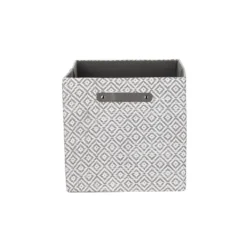 Clever Cube Patterned Fabric Insert - Grey Jacquard 7 Clever Cube Patterned Fabric Insert - Grey Jacquard -Livora Home Shop 12932952 1774900282816842