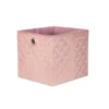 Clever Cube Quilted Velvet Insert - Blush Pink -Livora Home Shop 12932954 8024900282145700