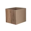 Clever Cube Timber Front Insert - Faux Dark Wood -Livora Home Shop 12932956 1684900282682442